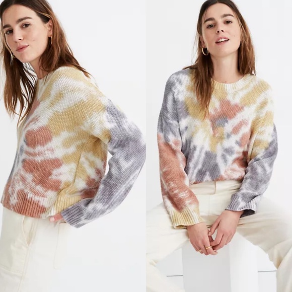 [Madewell] Tie-Dye Westford Pullover Sweater - Picture 3 of 4